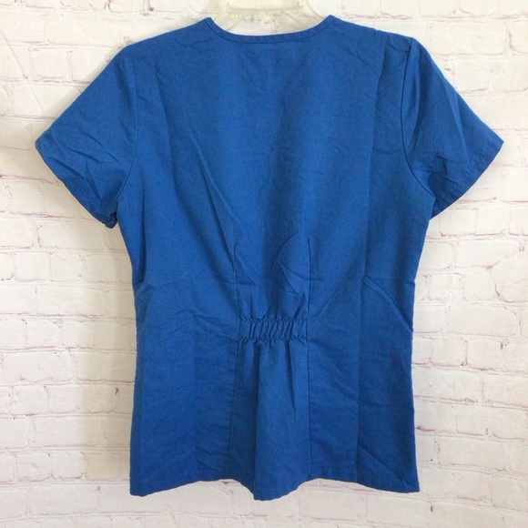 Grey’s Anatomy Professional Wear Blue Scrub Top - Size Small - Picture 4 of 5